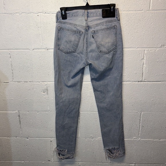 Levi's Made Crafted Twig High-Rise Slim Denim Jeans Light Wash Size 25 $180 - Picture 4 of 16